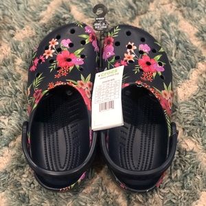Floral Crocs